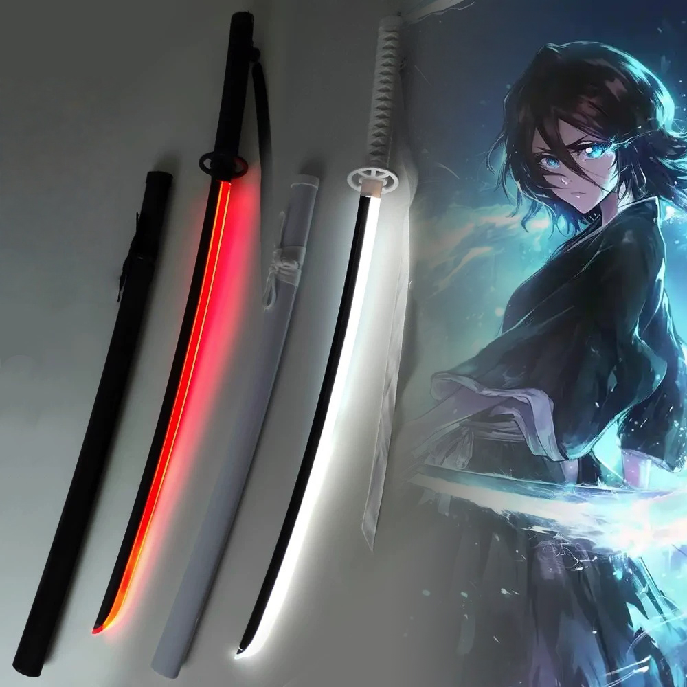 Cosplay Prop Dagger - 40인치 글로우 블리치 카타나 LED 라이트