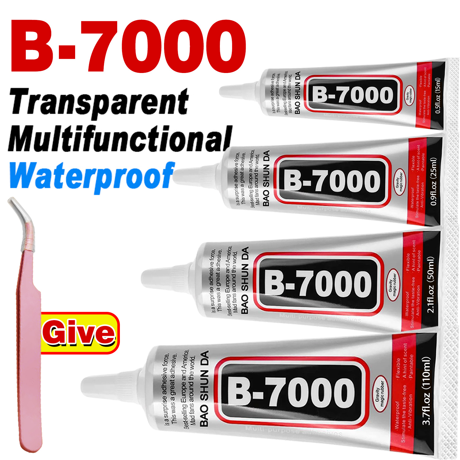 Contact Cement Glue - B7000 접착제, 정품 B7000 휴대폰 화면용