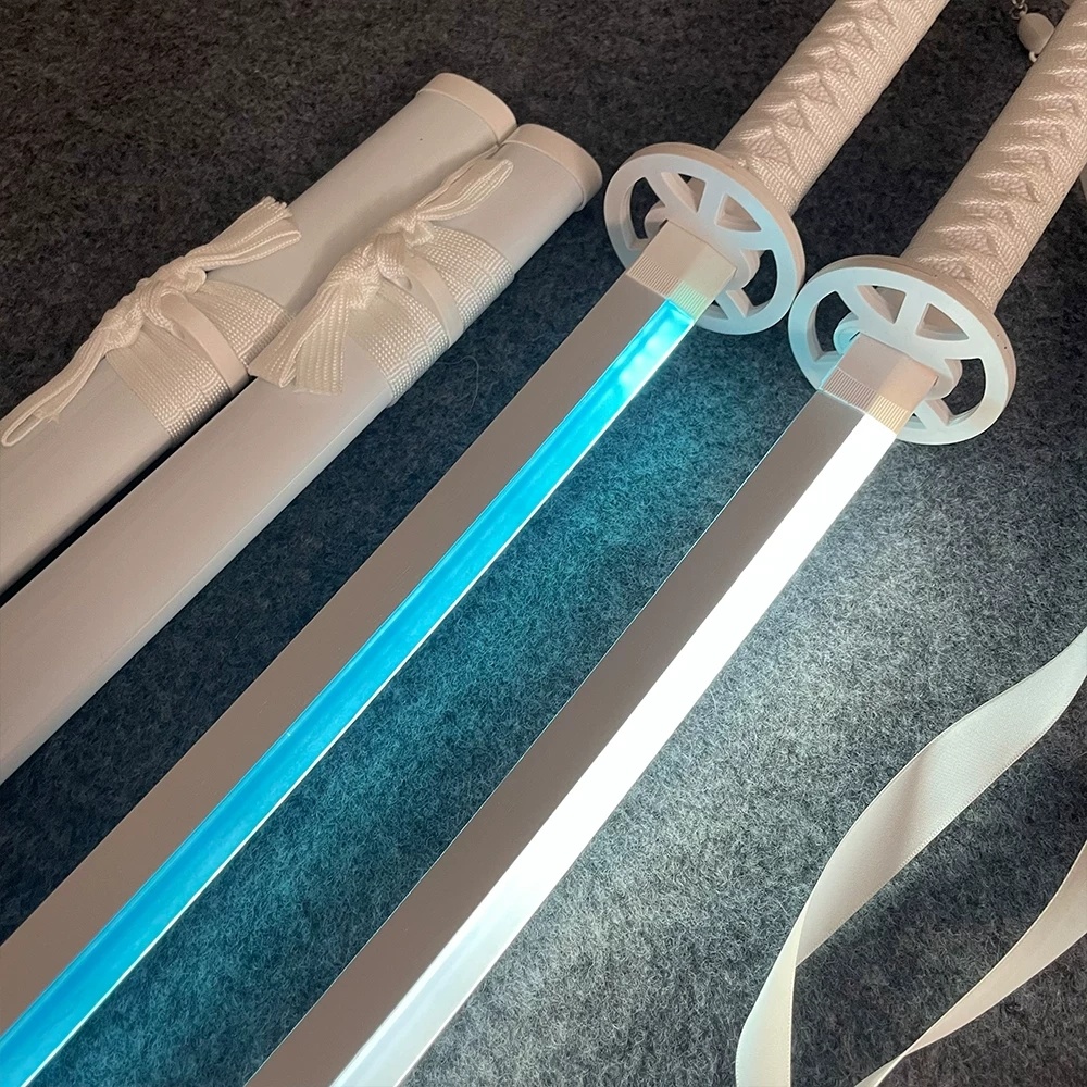 40인치 글로우 블리치 카타나 LED 라이트 세이버 애 - Cosplay Prop Dagger 리뷰 및 가격