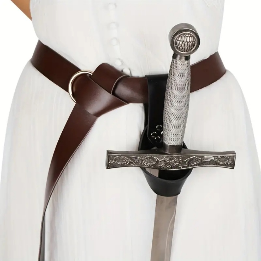 중세 기사 바이킹 검집 PU 가죽 칼집 레이피어 링 검 - Cosplay Prop Dagger 리뷰 및 가격
