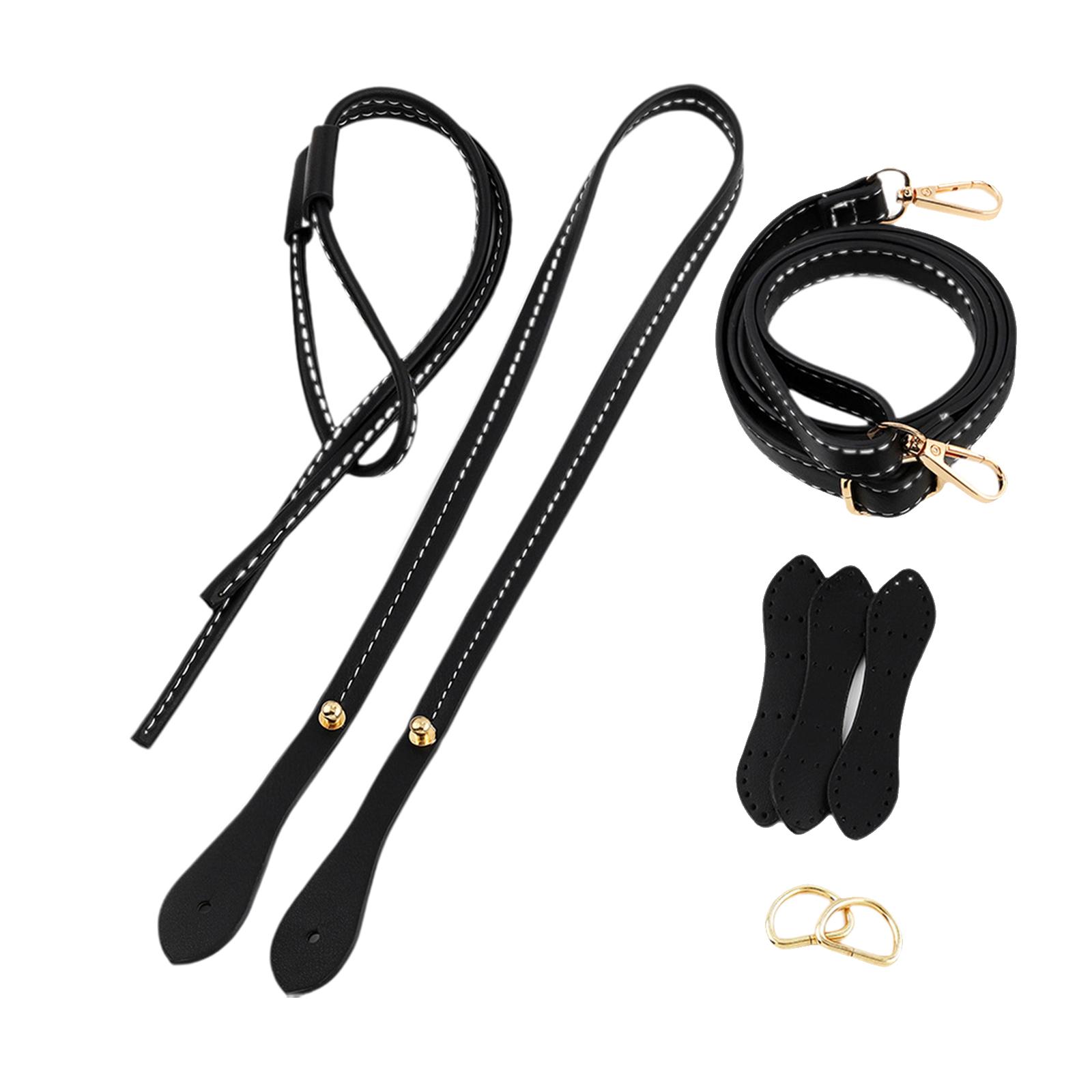 수제 크로셰 가방 손잡이 세트, PU 가죽 숄더 스트랩 - D Ring Strap 리뷰 및 가격