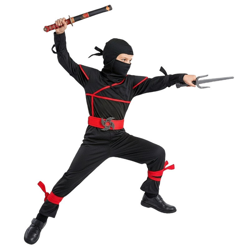 어린이용 일본 사무라이 의상 닌자 코스프레 할로윈 파티 - Cosplay Prop Dagger 리뷰 및 가격